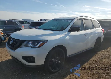 2018 Nissan Pathfinder S z USA, uszkodzony, nr VIN 5N1DR2MM6JC657431